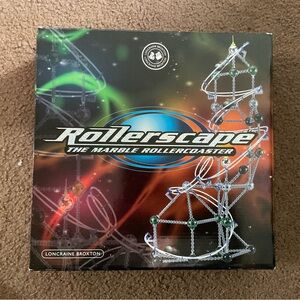 Open Box Rollerscape Marble Roller Coaster Building Creative Toy Age 6+